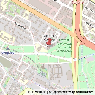 Mappa Via delle Ande, 6, 20151 Milano, Milano (Lombardia)