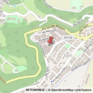 Mappa Via dell'Artigianato, 15, 36057 Arcugnano, Vicenza (Veneto)