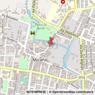 Mappa Via Bastia Fuori, 37, 30035 Mirano VE, Italia, 30035 Mira, Venezia (Veneto)
