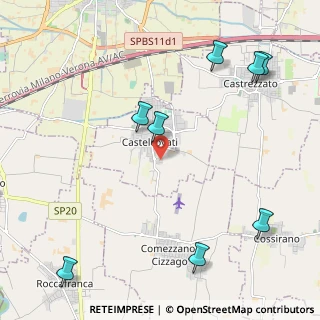 Mappa Via Fiume Adda, 25030 Castelcovati BS, Italia (3.40917)