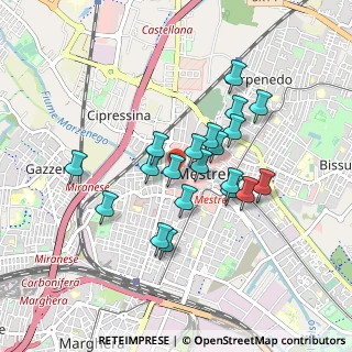 Mappa Via Antonio da Mestre, 30100 Venezia VE, Italia (0.723)