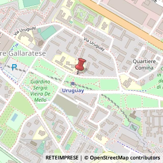 Mappa Via Giacomo Quarenghi, 10, 20151 Milano, Milano (Lombardia)