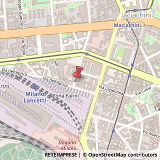 Mappa Via Bernina, 2, 20158 Milano, Milano (Lombardia)