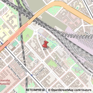 Mappa Via Melchiorre Delfico, 10, 20155 Milano, Milano (Lombardia)