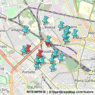 Mappa Via Privata Dolfin, 20155 Milano MI, Italia (0.8895)