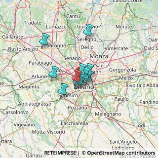 Mappa Via Privata Dolfin, 20155 Milano MI, Italia (7.67909)
