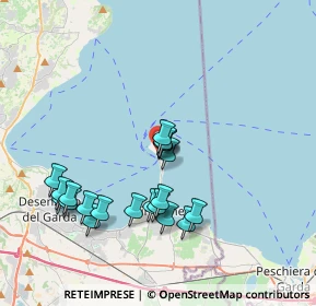 Mappa Piazza Porto Valentino, 25019 Sirmione BS, Italia (3.635)