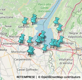 Mappa Piazza Porto Valentino, 25019 Sirmione BS, Italia (11.573)