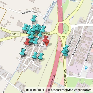 Mappa Via Corte delle Scope, 30038 Fossa VE, Italia (0.2037)