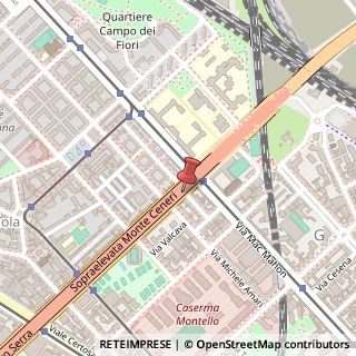 Mappa Via Pietro da Cemmo,  2, 20155 Milano, Milano (Lombardia)