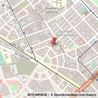 Mappa Via Tavazzano, 16, 20155 Milano, Milano (Lombardia)
