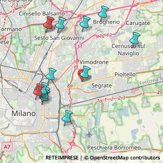 Mappa Via Olgia, 20090 Segrate MI, Italia (4.95462)
