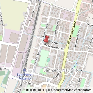 Mappa Viale Sandro Pertini, 13, 25010 San Zeno Naviglio, Brescia (Lombardia)