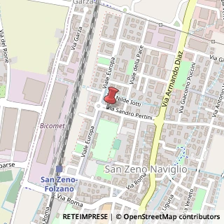 Mappa Viale Sandro Pertini, 8, 25010 San Zeno Naviglio, Brescia (Lombardia)
