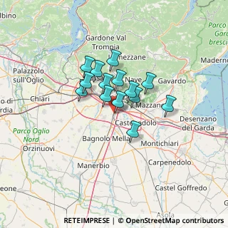 Mappa Viale Sandro Pertini, 25010 San Zeno Naviglio BS, Italia (8.84571)
