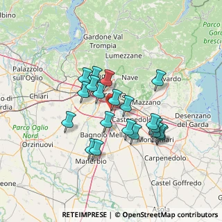 Mappa Viale Sandro Pertini, 25010 San Zeno Naviglio BS, Italia (11.414)