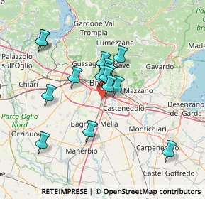 Mappa Viale Sandro Pertini, 25010 San Zeno Naviglio BS, Italia (12.042)