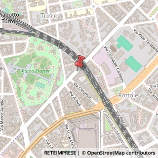 Mappa Via Padova, 100, 20131 Milano, Milano (Lombardia)