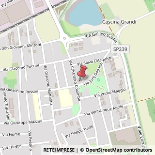 Mappa Via Gagarin, 1, 20018 Sedriano, Milano (Lombardia)