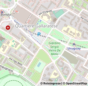 Mappa Via Antonio Cechov, 20151 Milano MI, Italia (0.24615)
