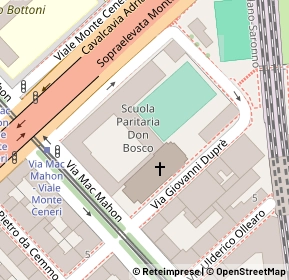 Mappa Via Giovanni Duprè, 20155 Milano MI, Italia (0.09231)