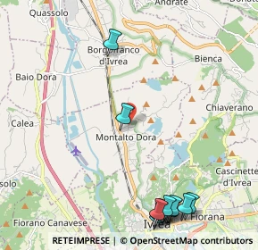 Mappa Via Casana, 10016 Montalto Dora TO, Italia (2.88417)