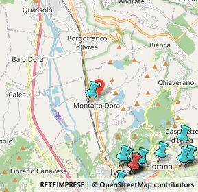 Mappa Via Casana, 10016 Montalto Dora TO, Italia (3.46647)