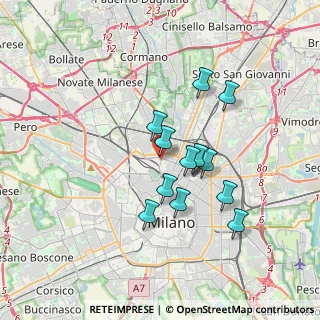 Mappa Via Giuseppe Piazzi, 20159 Milano MI, Italia (2.9225)