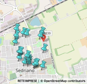 Mappa Via 2 Giugno, 20018 Sedriano MI, Italia (0.5475)