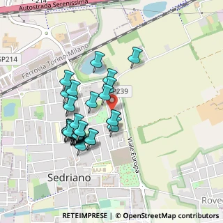 Mappa Via 2 Giugno, 20018 Sedriano MI, Italia (0.39)