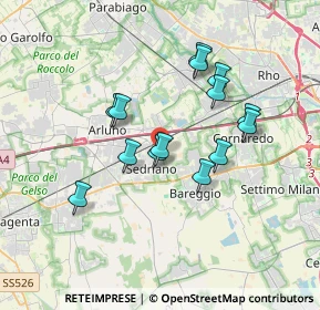 Mappa Via II Giugno, 20018 Sedriano MI, Italia (3.03786)