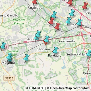 Mappa Via II Giugno, 20018 Sedriano MI, Italia (5.9865)