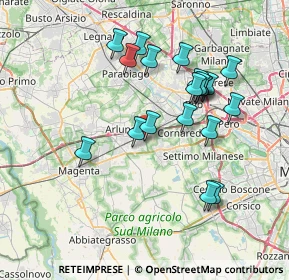 Mappa Via 2 Giugno, 20018 Sedriano MI, Italia (6.9895)