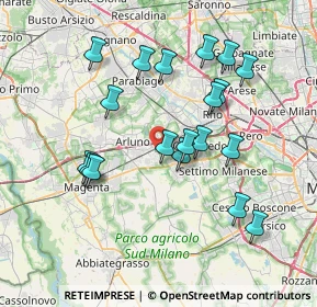 Mappa Via II Giugno, 20018 Sedriano MI, Italia (7.15842)