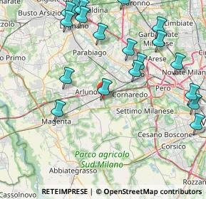 Mappa Via 2 Giugno, 20018 Sedriano MI, Italia (10.155)