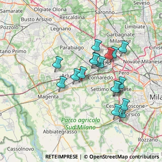 Mappa Via II Giugno, 20018 Sedriano MI, Italia (6.57412)