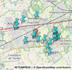 Mappa Via 2 Giugno, 20018 Sedriano MI, Italia (1.7945)