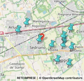 Mappa Via 2 Giugno, 20018 Sedriano MI, Italia (2.11273)