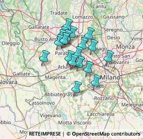 Mappa Via 2 Giugno, 20018 Sedriano MI, Italia (9.6395)