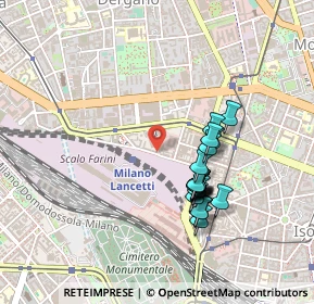 Mappa Via dell'Aprica, 20100 Milano MI, Italia (0.398)