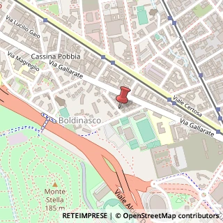 Mappa Via Gallarate, 120, 20151 Milano, Milano (Lombardia)