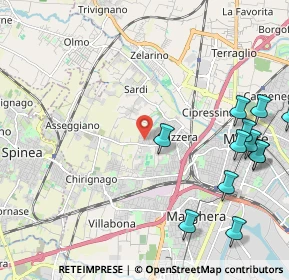 Mappa Via Cardinal Jacopo Monico, 30174 Venezia VE, Italia (2.74333)