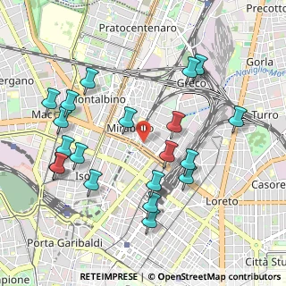 Mappa Via Belgirate 15 presso Artemedica, 20125 Milano MI, Italia (1.079)