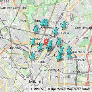 Mappa Via Belgirate 15 presso Artemedica, 20125 Milano MI, Italia (1.46353)