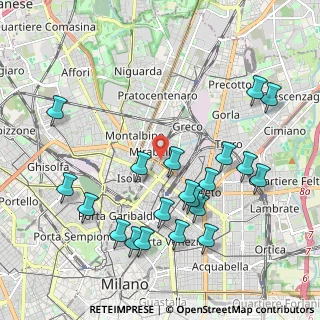 Mappa Via Belgirate 15 presso Artemedica, 20125 Milano MI, Italia (2.2305)
