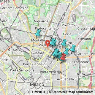 Mappa Via Belgirate 15 presso Artemedica, 20125 Milano MI, Italia (1.355)