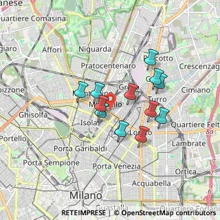 Mappa Via Belgirate 15 presso Artemedica, 20125 Milano MI, Italia (1.38)