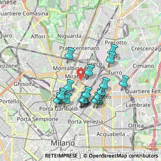 Mappa Via Belgirate 15 presso Artemedica, 20125 Milano MI, Italia (1.512)