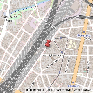 Mappa Via Ferrante Aporti, 52, 20127 Milano, Milano (Lombardia)