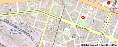 Mappa Milan